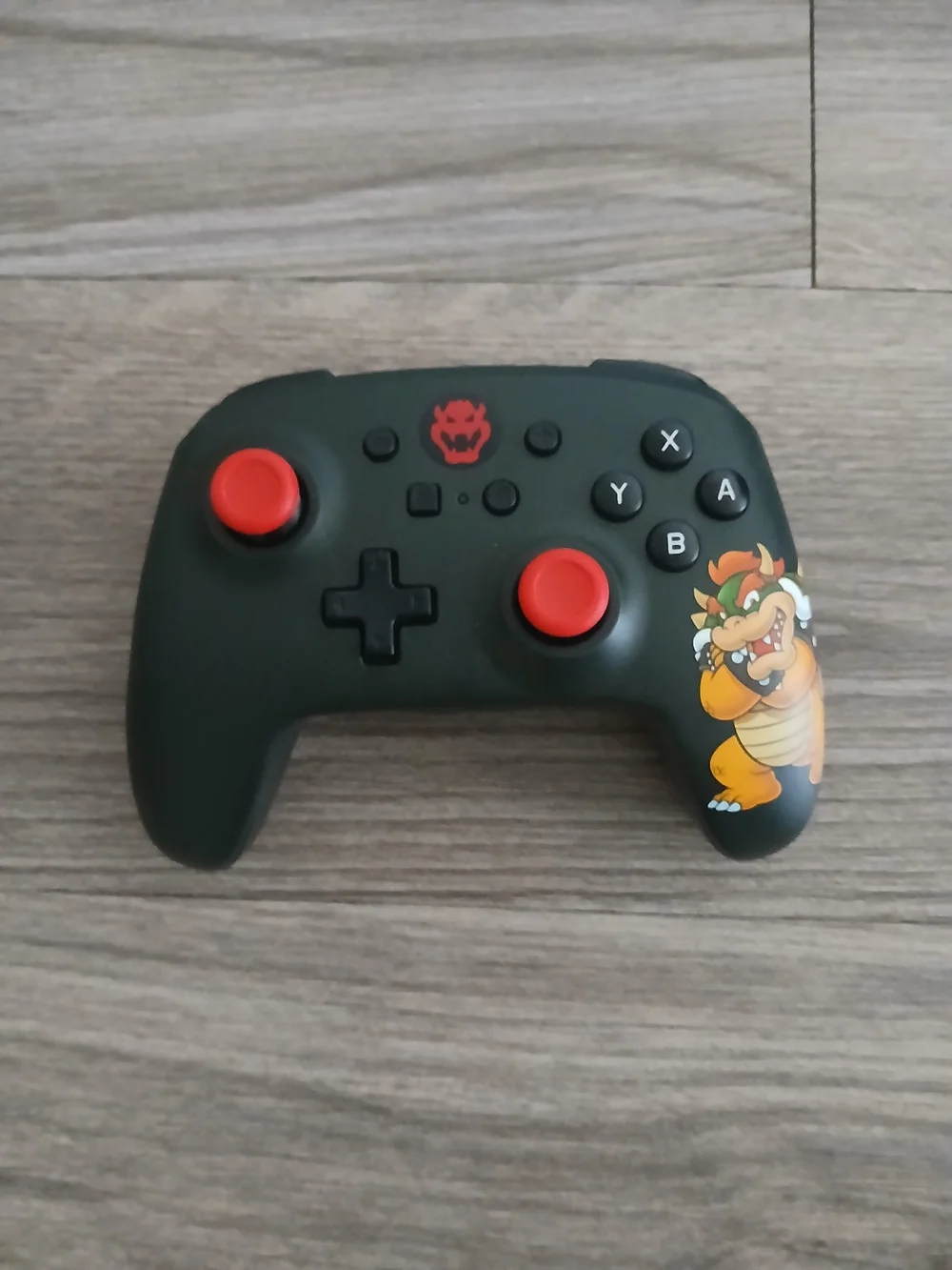 Nintendo Bowser Edition Wireless Controller - Black with Red Accents
